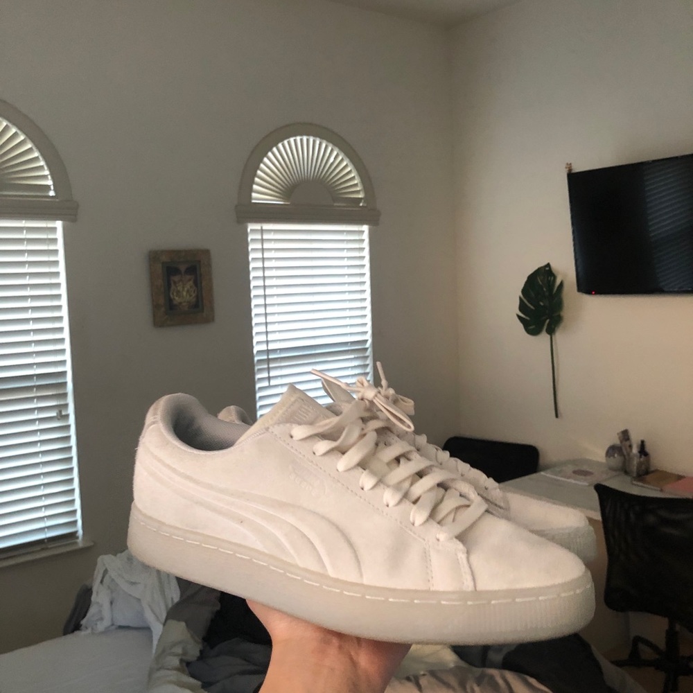 Puma suede sneakers